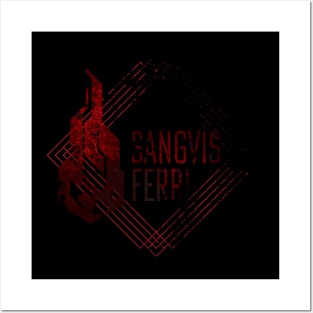 Sangvis Ferri in bloody grunge Posters and Art